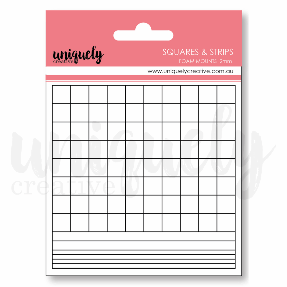 Uniquely Creative - Foam Mounts - Strips