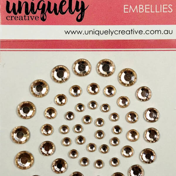Uniquely Creative Rhinestones - Champagne