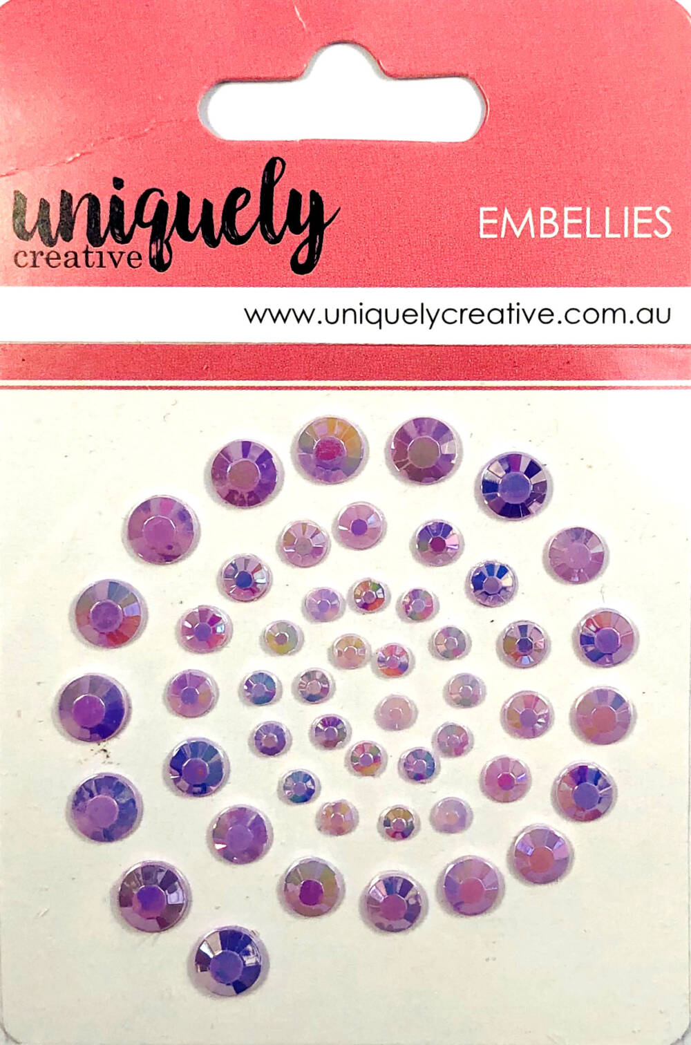 Uniquely Creative Rhinestones - Lavender