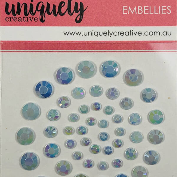 Uniquely Creative Rhinestones - Light Blue