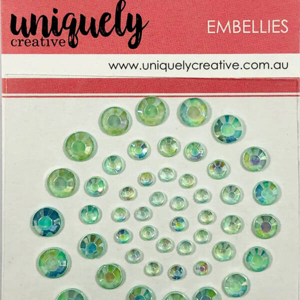 Uniquely Creative Rhinestones - Mint