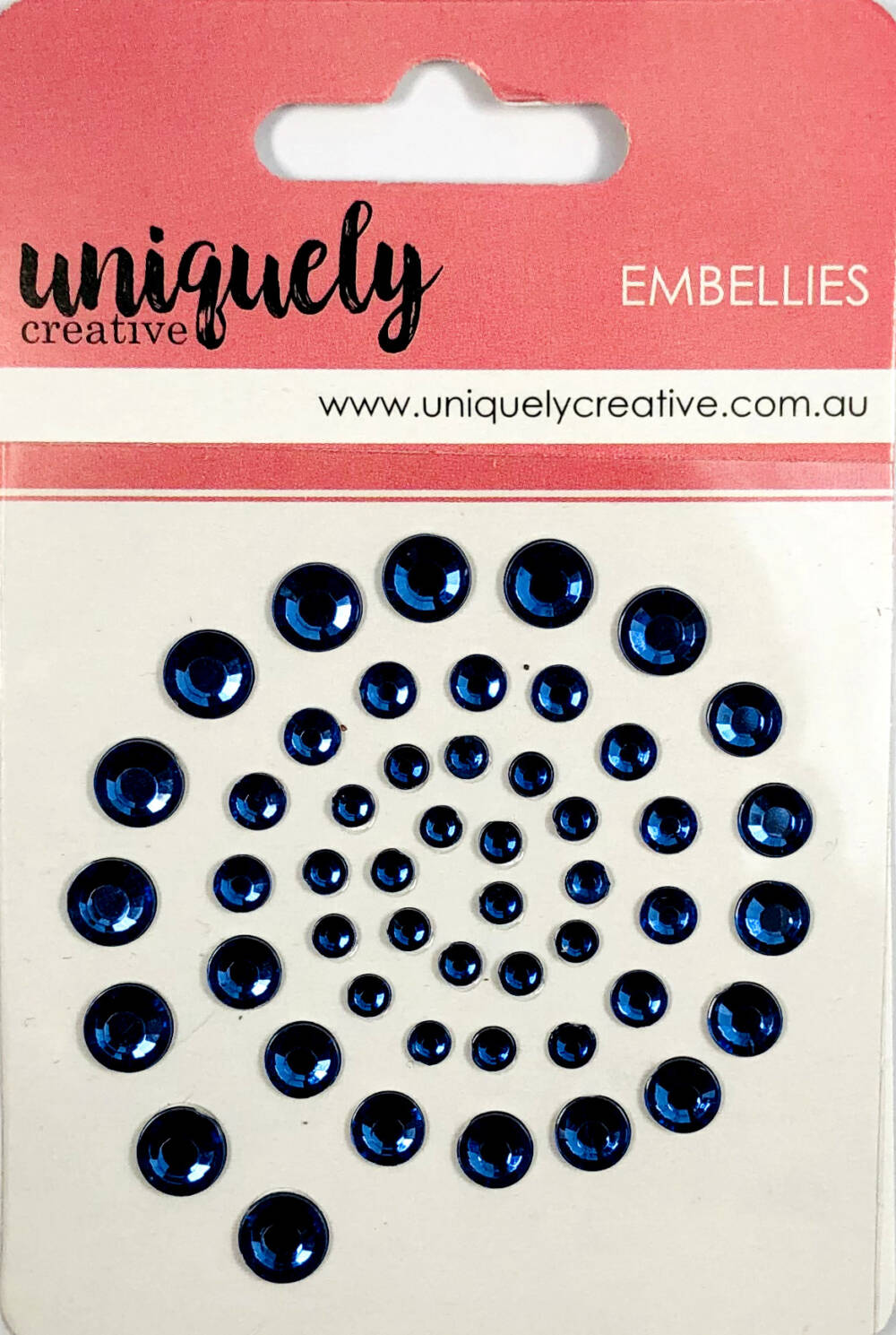 Uniquely Creative Rhinestones - Navy