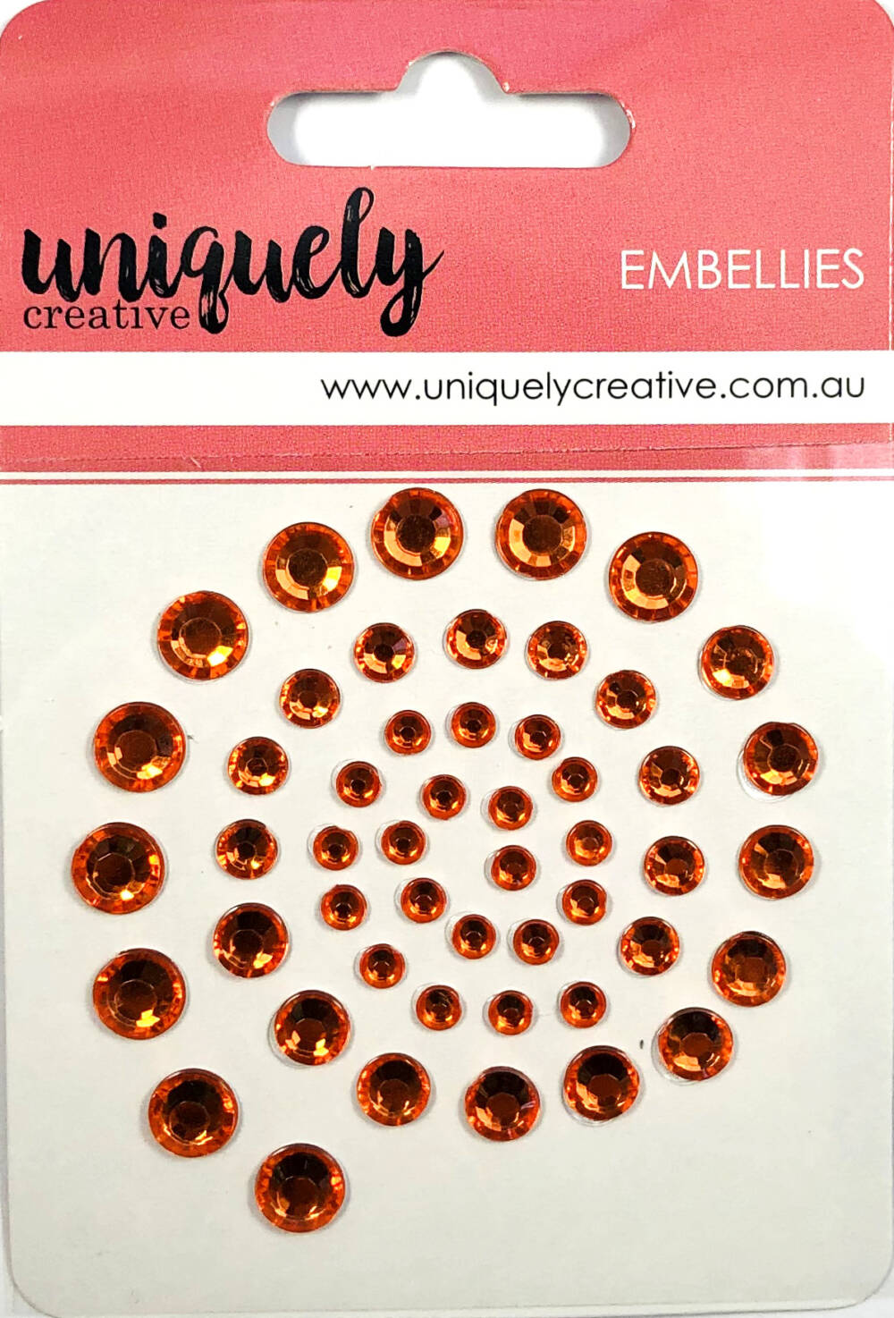 Uniquely Creative Rhinestones - Peach