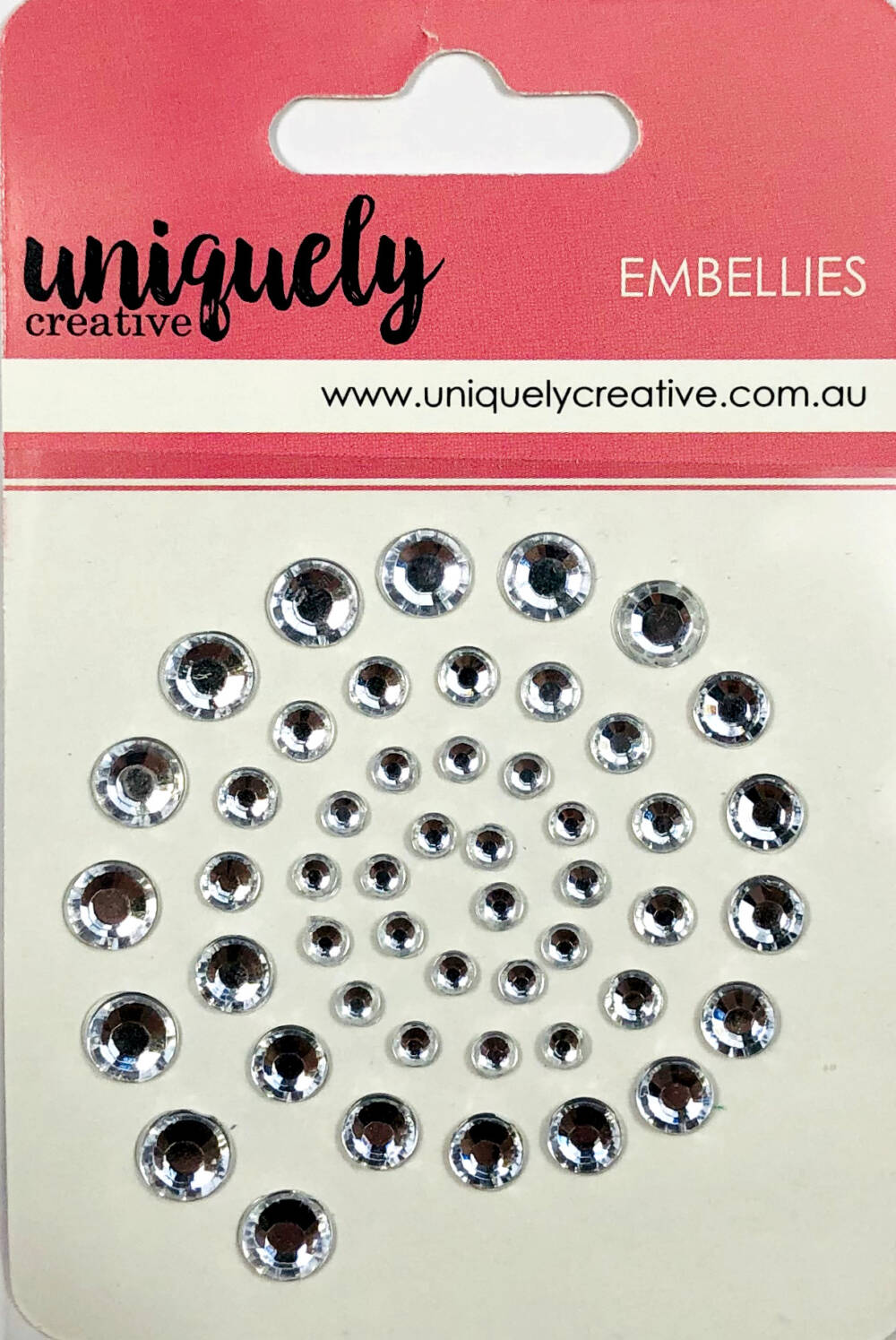 Uniquely Creative Rhinestones - Silver