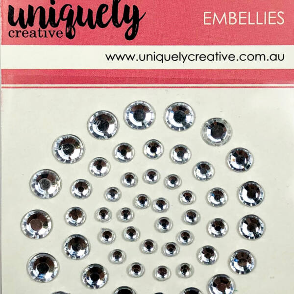 Uniquely Creative Rhinestones - Silver