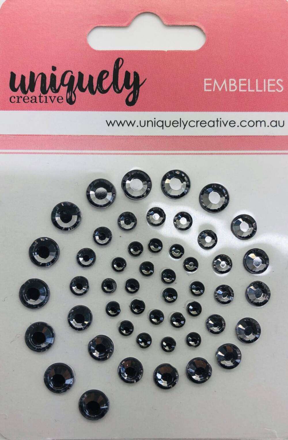 Uniquely Creative Rhinestones - Smoke