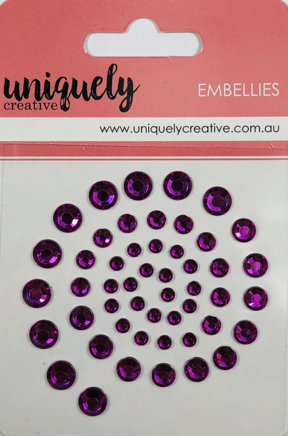 Uniquely Creative Rhinestones - Wine