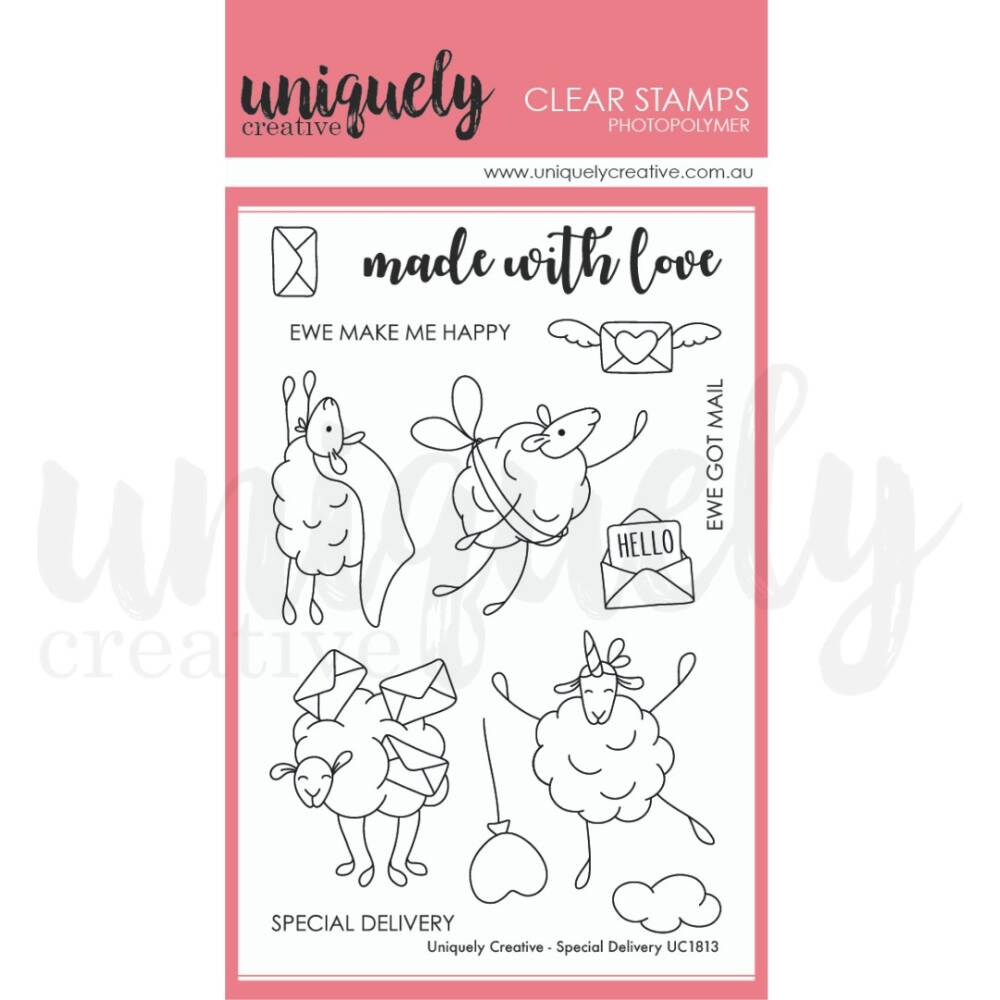 UC Special Delivery Stamp (includes bonus fussy cutting die)