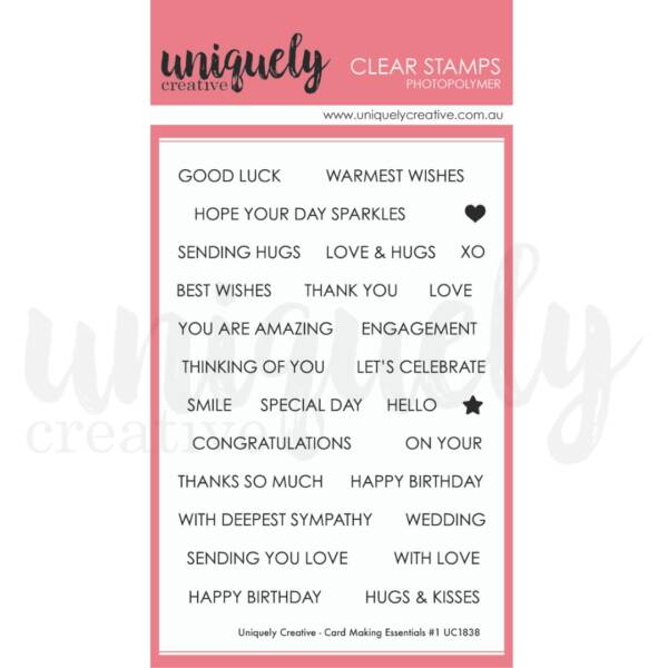 UC Stamp - Card Making Essential #1