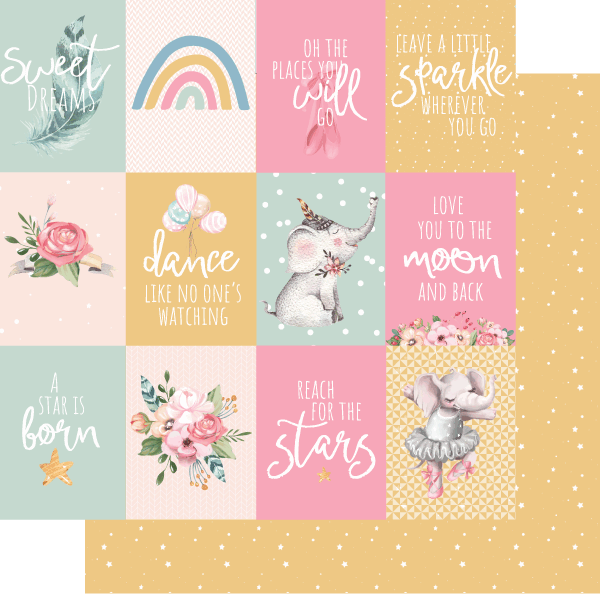 Uniquely Creative - 12x12 Paper - Dreamer - Dancer