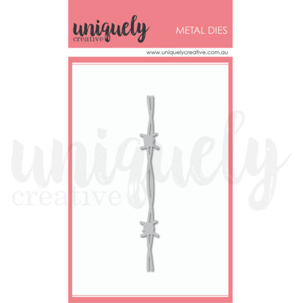Uniquely Creative - Metal Die - Barbed Wire