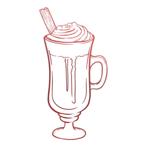 CC - Blooming Friendship - Stamp - Tall Hot Chocolate