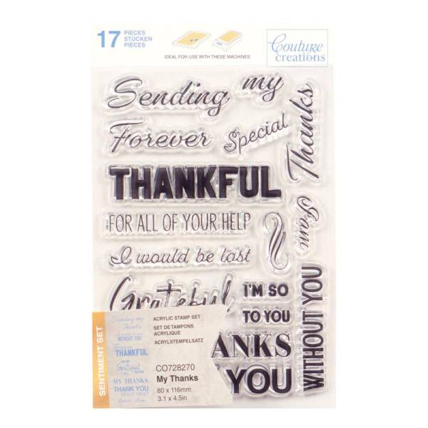 CC - Sentiment Stamp Set - My Thanks