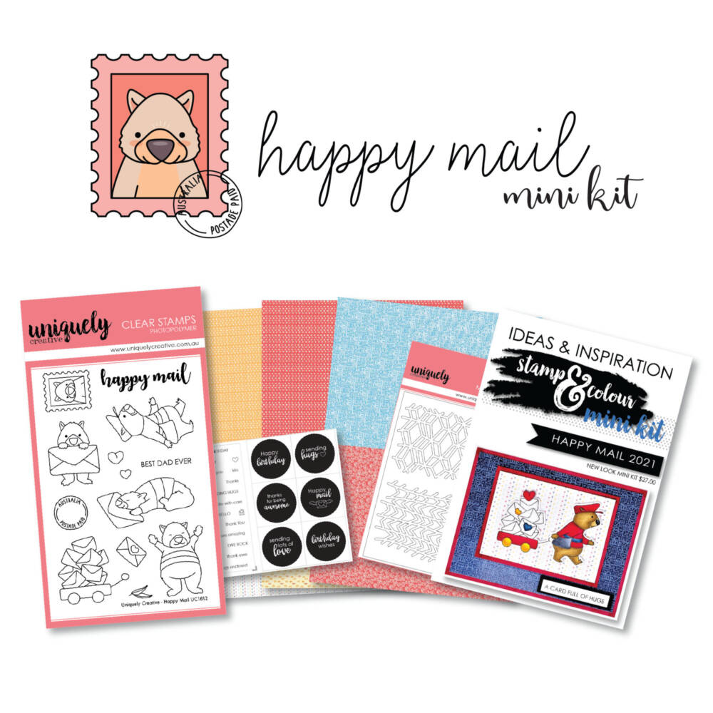 UC Happy Mail Mini Kits (includes bonus fussy cutting die)