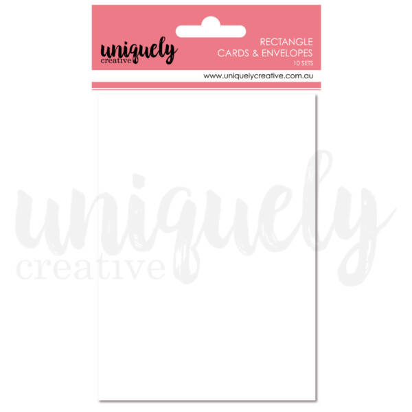 Uniquely Creative - Card & Envelope Set - Rectangle