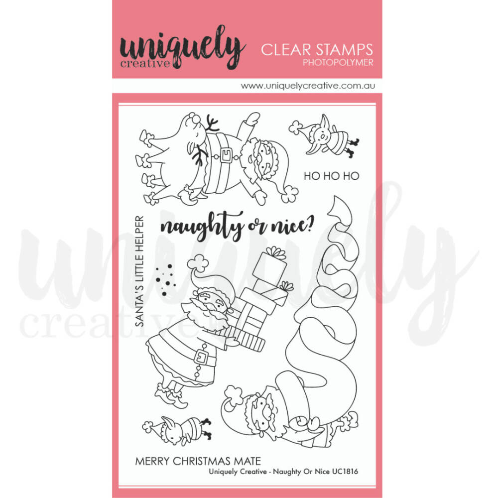 UC Naughty or Nice Stamp
