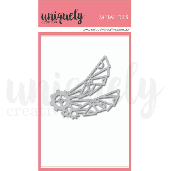 Uniquely Creative - Metal Die - Steampunk Wings