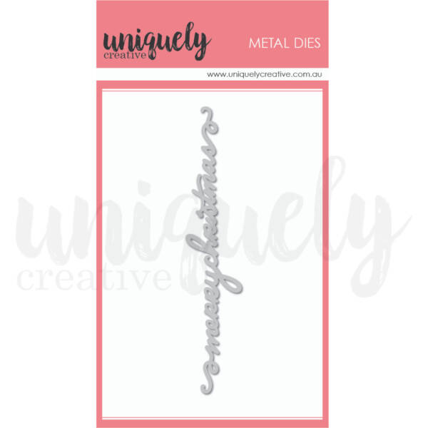 Uniquely Creative - Metal Die - Scripty Christmas