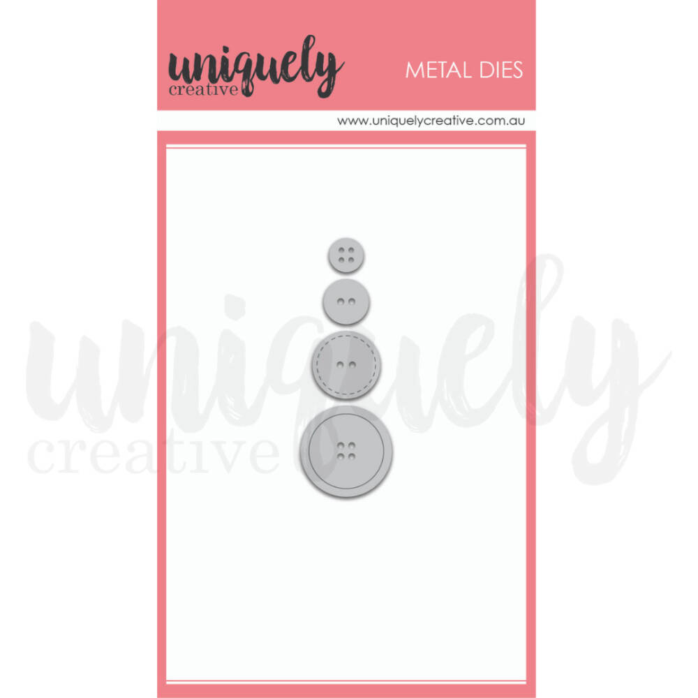 Uniquely Creative - Metal Die - Buttons