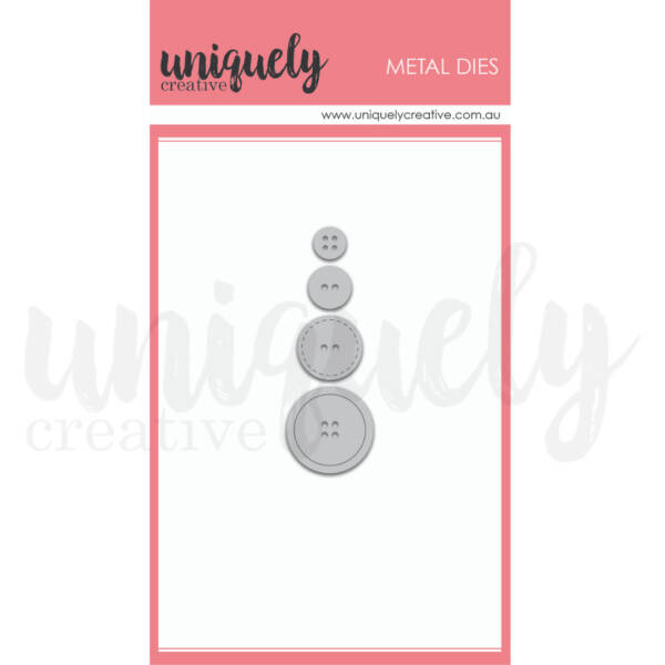Uniquely Creative - Metal Die - Buttons