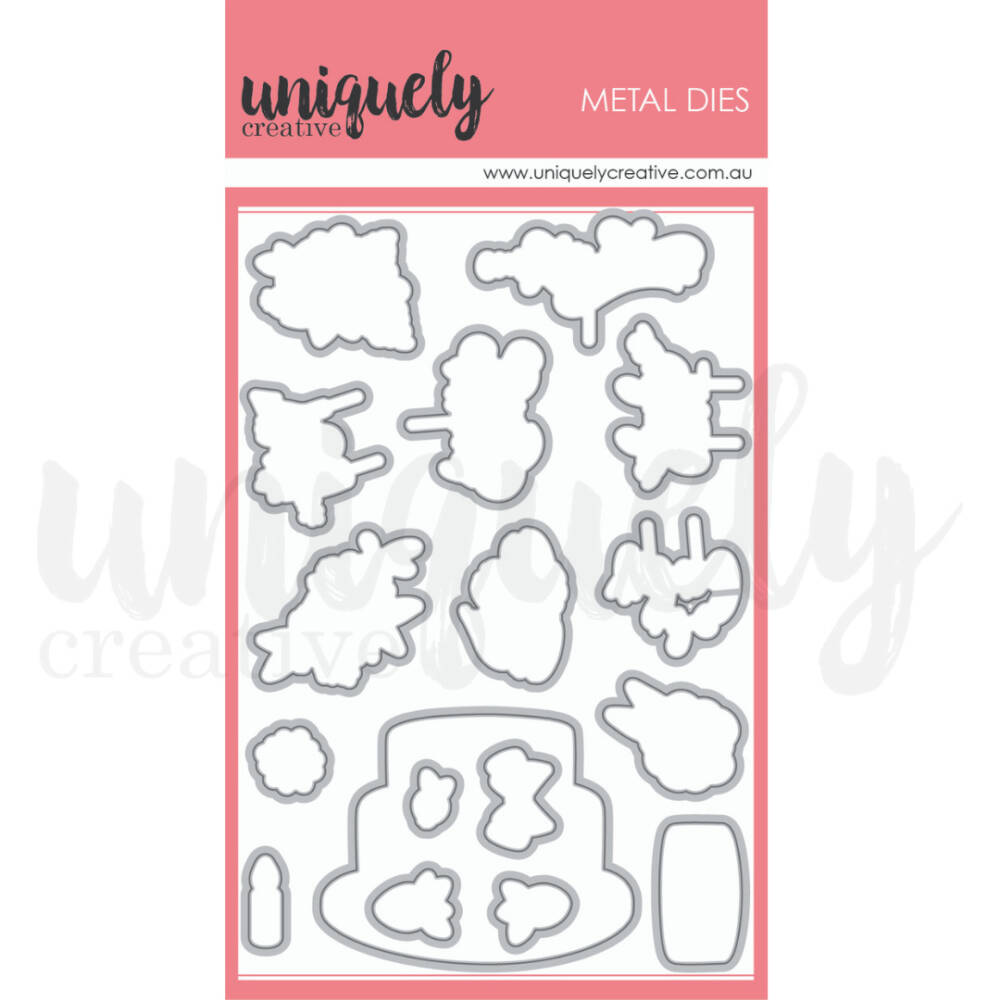 UC Cake Builder Stamp (includes bonus fussy cutting die) - Image 5