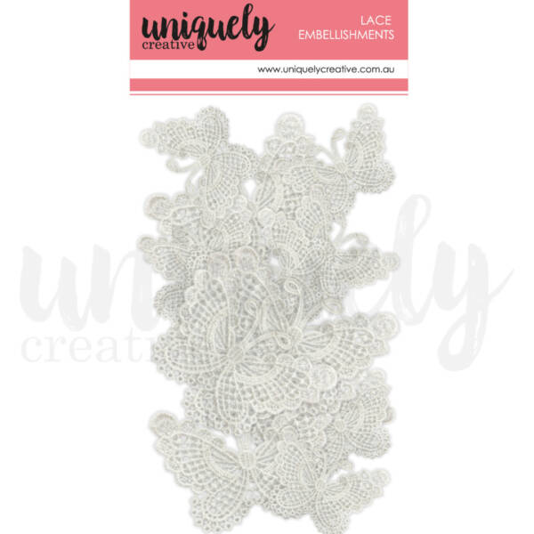 Uniquely Creative - Lace - Butterflies