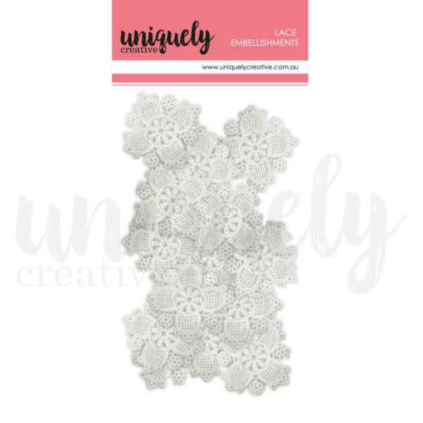 Uniquely Creative - Lace - Delicate Flowers
