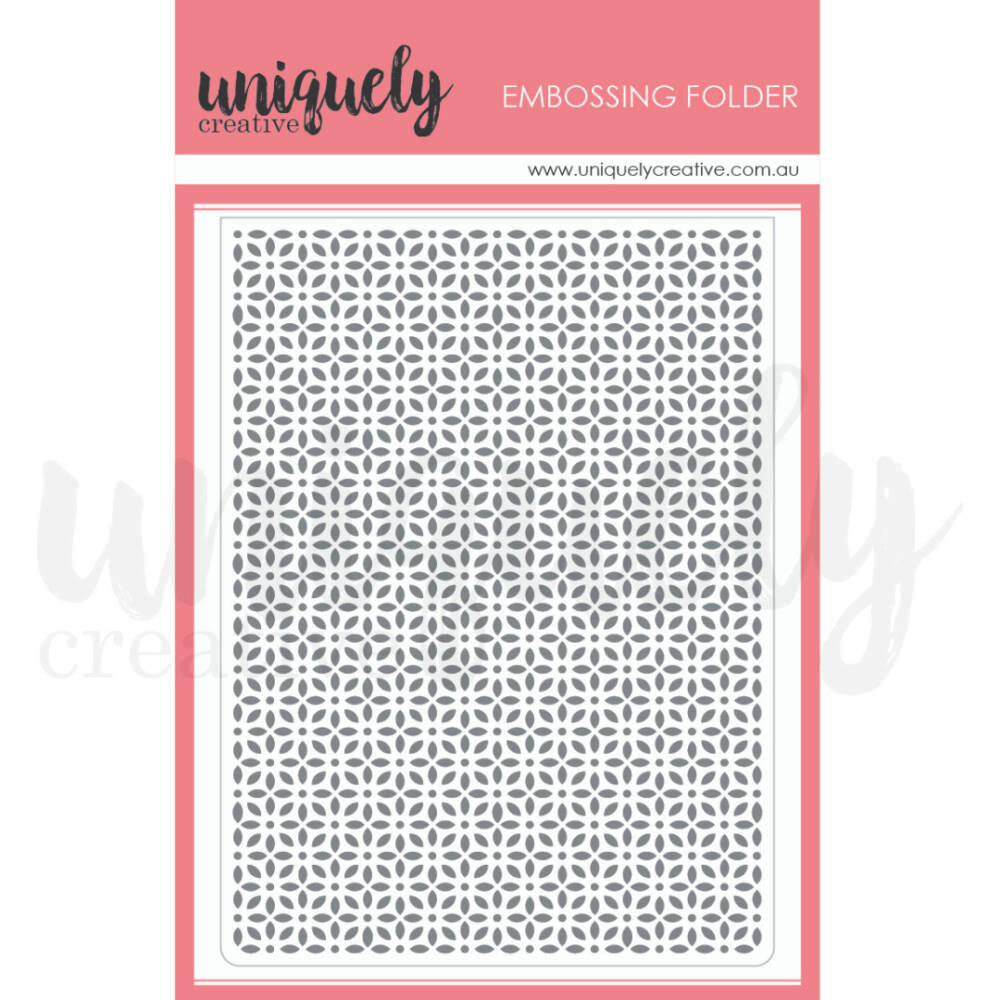Uniquely Creative Embossing Folder - Daisy