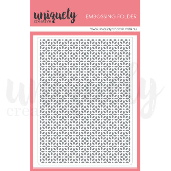 Uniquely Creative Embossing Folder - Daisy
