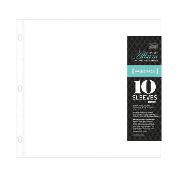 Couture Creations - 12 x 12 Album Refills - 10 Pack