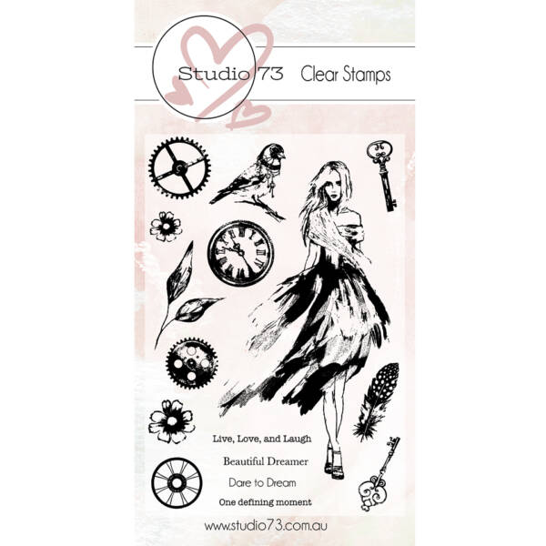 Studio 73 - Clear Stamps - Timekeeper