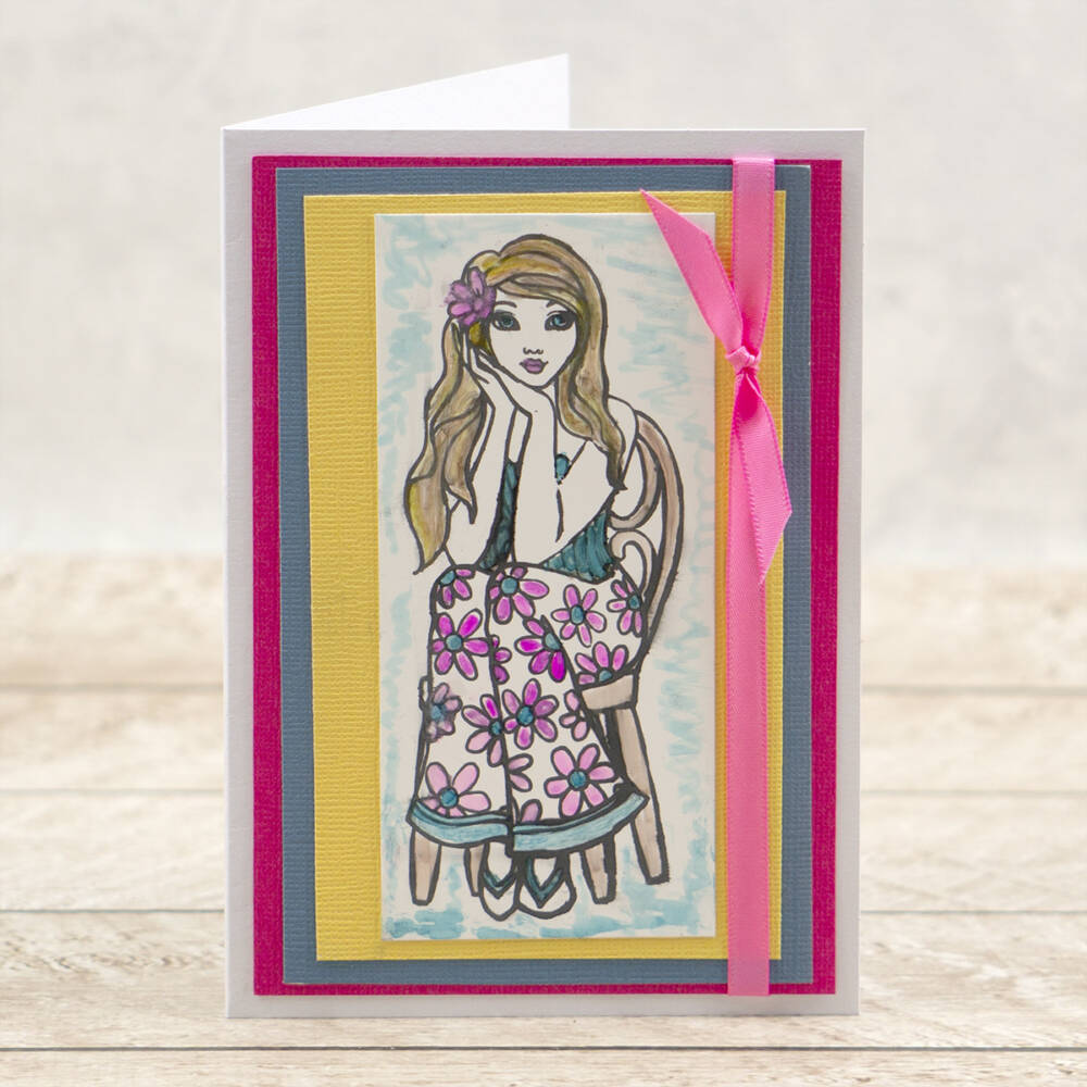 CC - You Go Girl - Stamp Set - Sitting Pretty - Image 2