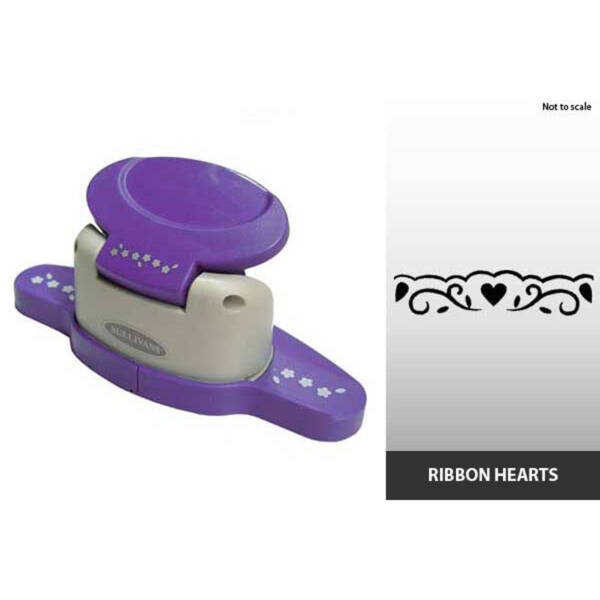 Sullivans Border Punch - Ribbon Hearts