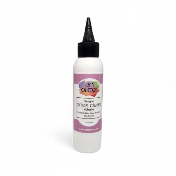 Art Glitter Glue 120ml 4oz clear-drying non-toxic craft adhesive bottle