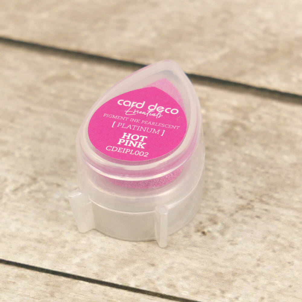 Card Deco Pigment Ink Pad - Hot Pink - Image 2