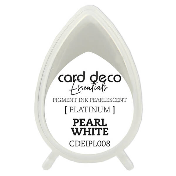 Card Deco Pigment Ink Pad - Pearl White