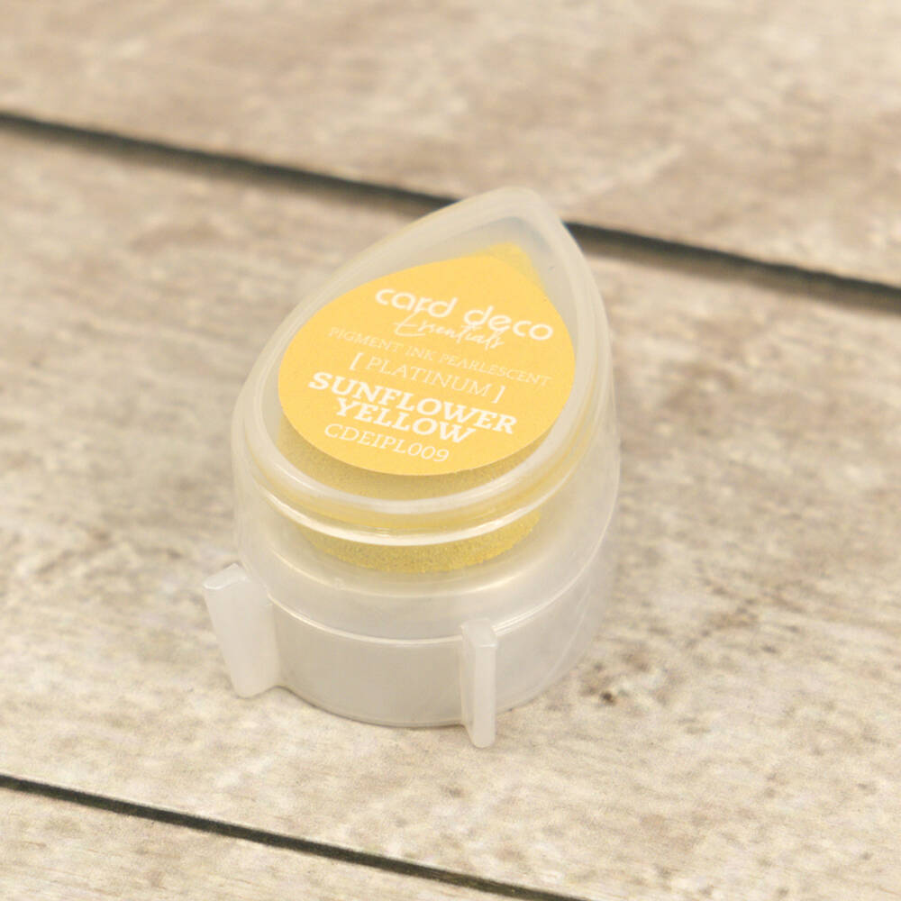 Card Deco Pigment Ink Pad - Sunflower Yellow - Image 2
