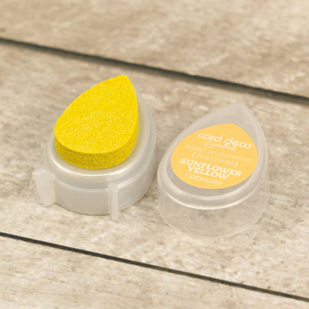 Card Deco Pigment Ink Pad - Sunflower Yellow - Image 3