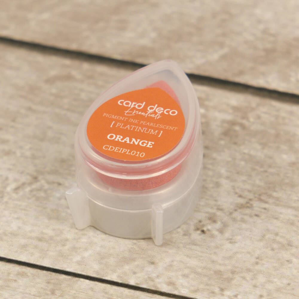 Card Deco Pigment Ink Pad - Orange - Image 2
