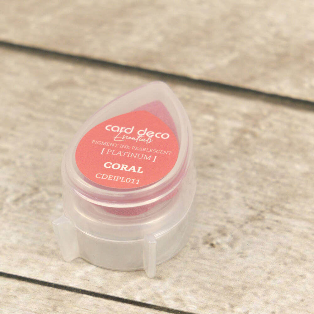 Card Deco Pigment Ink Pad - Coral - Image 2
