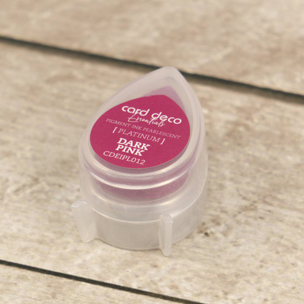Card Deco Pigment Ink Pad - Dark Pink - Image 2