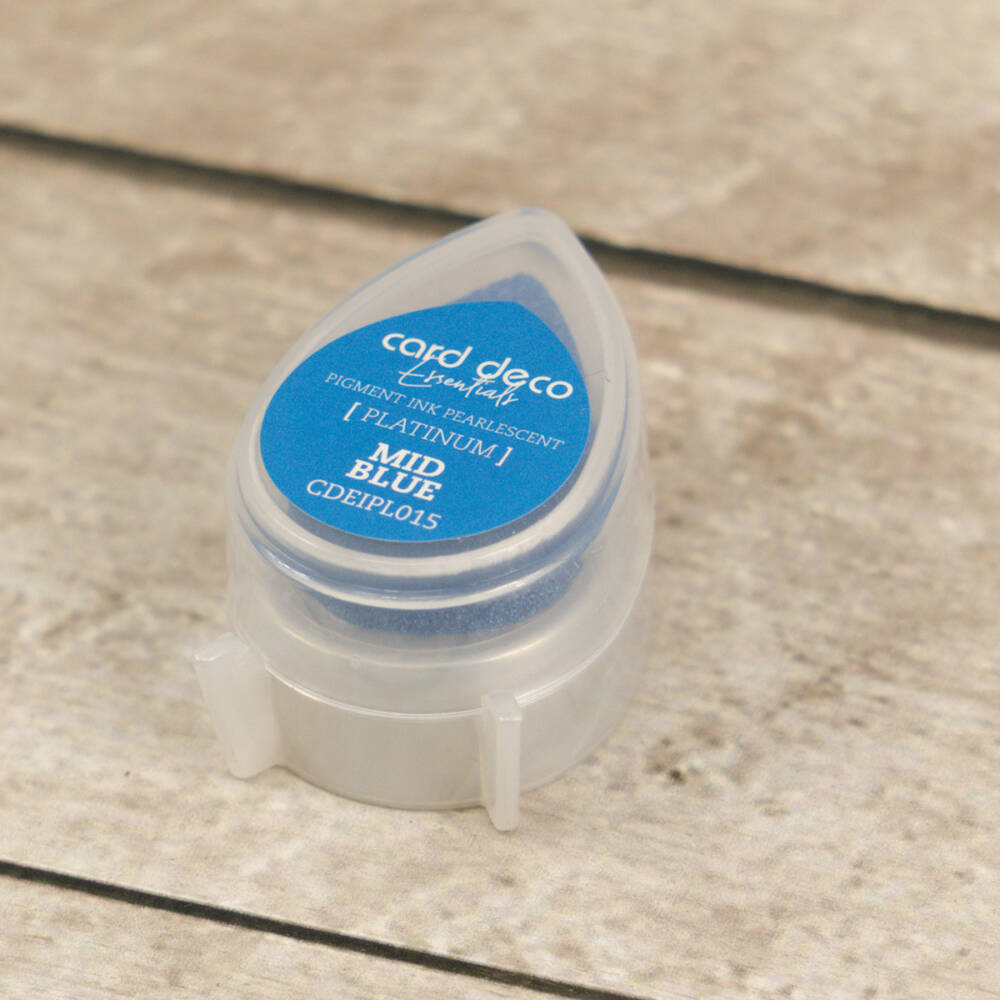 Card Deco Pigment Ink Pad - Mid Blue - Image 2