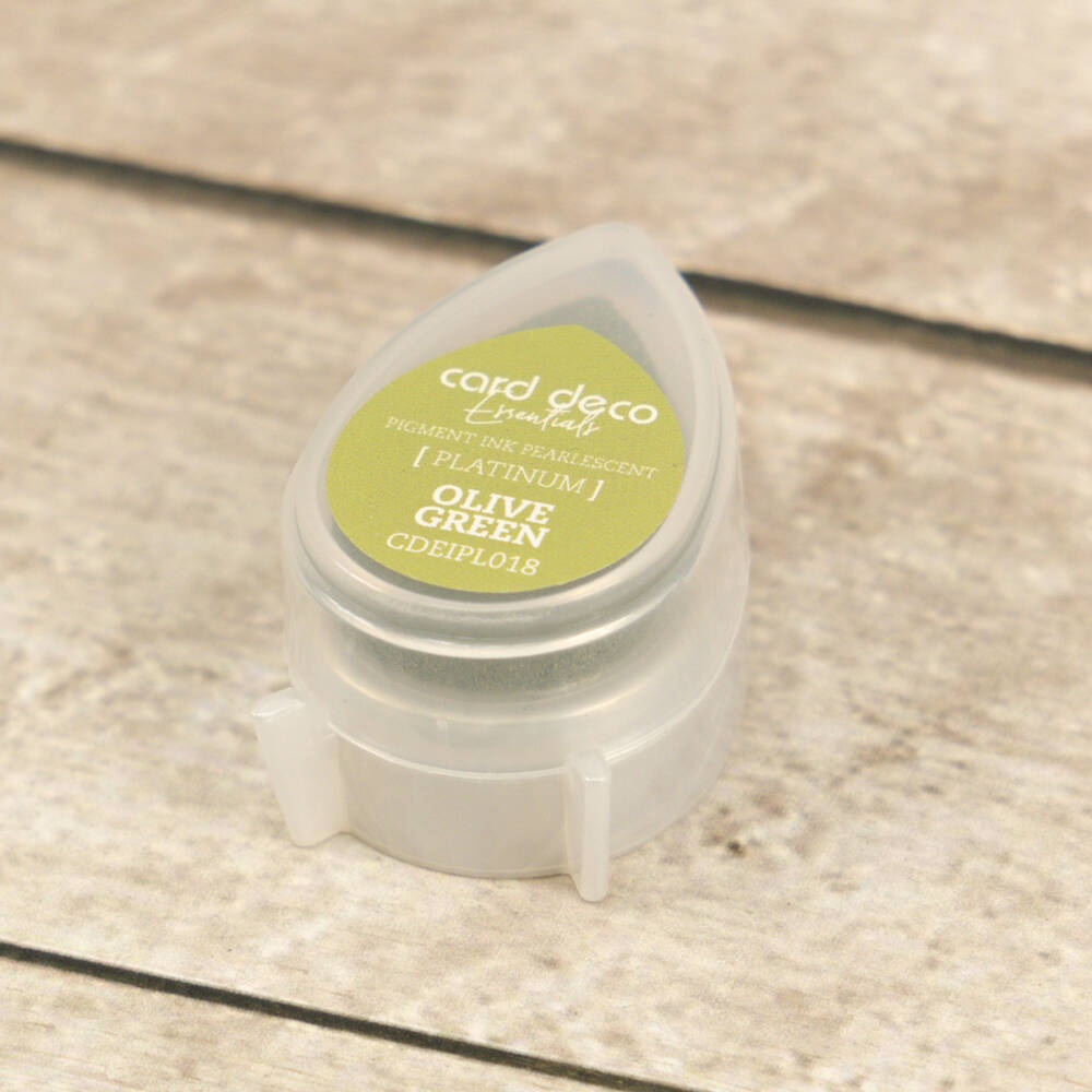 Card Deco Pigment Ink Pad - Olive Green - Image 3