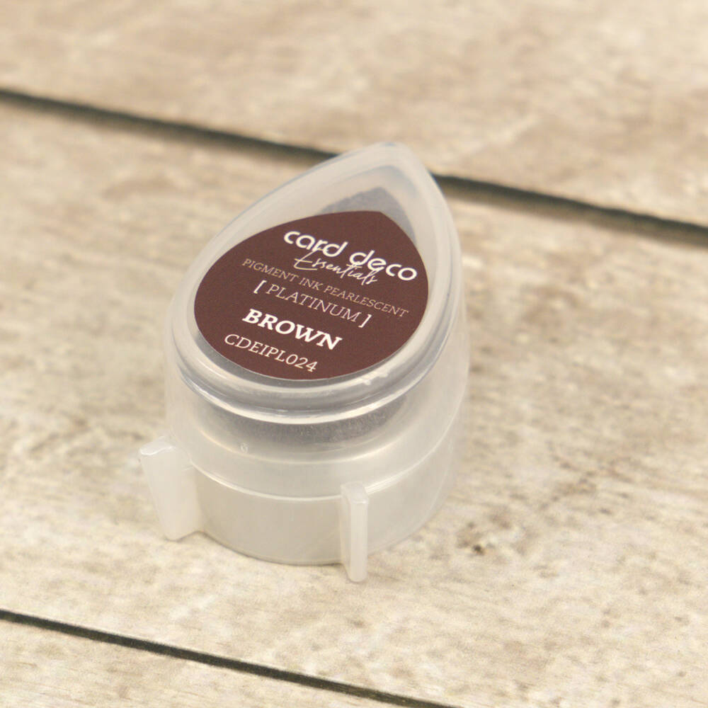 Card Deco Pigment Ink Pad - Brown - Image 2