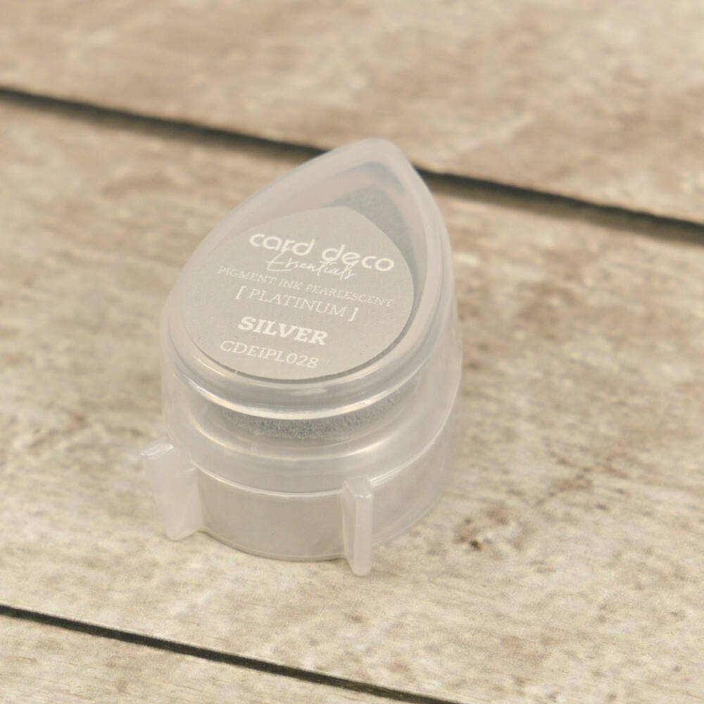 Card Deco Pigment Ink Pad - Silver - Image 3