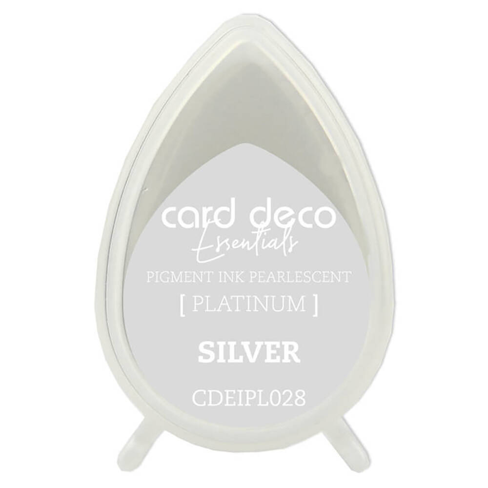 Card Deco Pigment Ink Pad - Silver