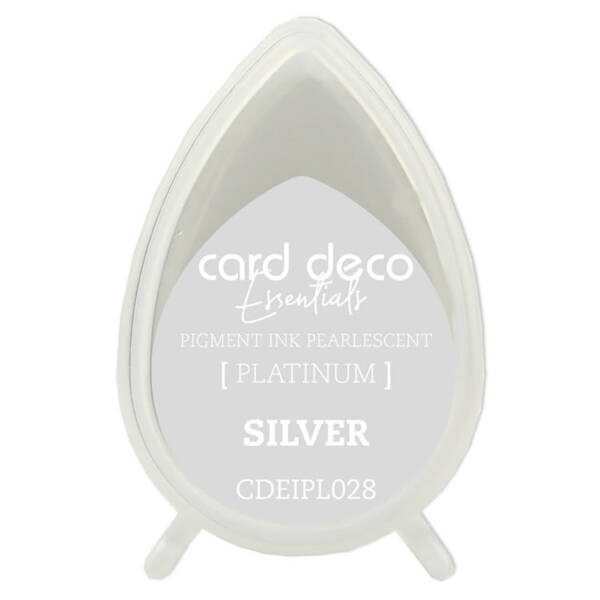 Card Deco Pigment Ink Pad - Silver