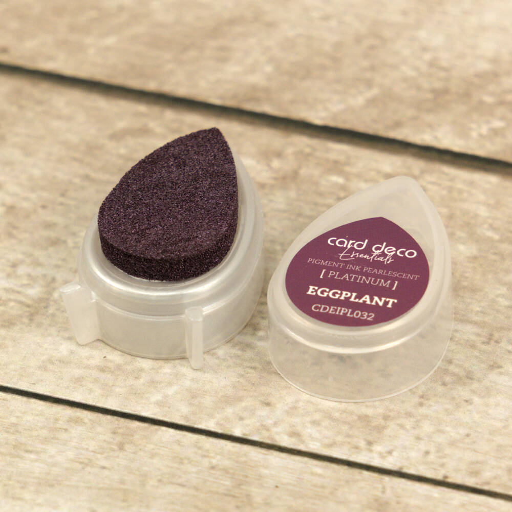 Card Deco Pigment Ink Pad - Eggplant - Image 3