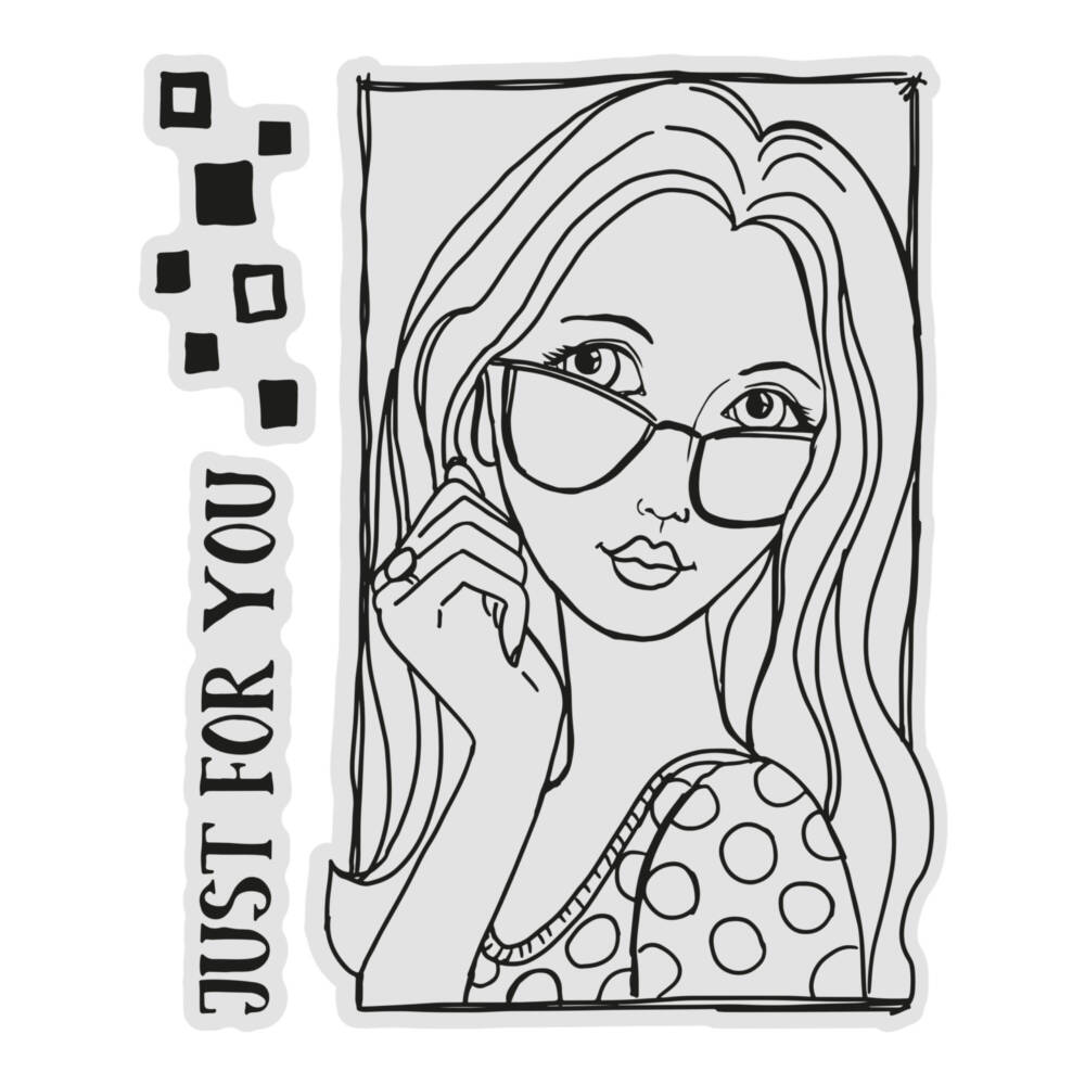 CC - You Go Girl - Stamp Set - Just For You Portrait
