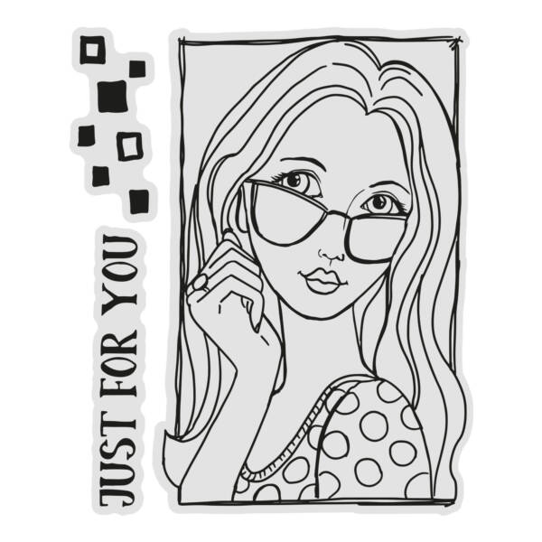 CC - You Go Girl - Stamp Set - Just For You Portrait